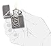 Zippo James Bond 007 Armor Antique Silver Plate Pocket Lighter