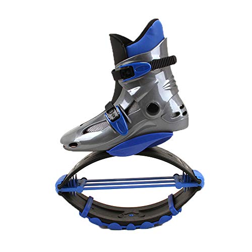 YLOVOW Niña Niño Aptitud Saltos Zapatos Botas Gravedad De Rebote Niños Arranque Antigravedad Operando Botas Adultos Hombres De Las Mujeres,Azul,30/32