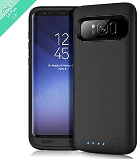 Feob Battery Case for Galaxy S8 Plus, Upgraded 6500mAh Portable Rechargeable Charger Case