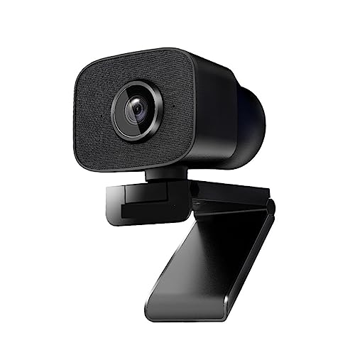 Webcam pour réunion à distance et télétravail avec micro réducteur de bruit