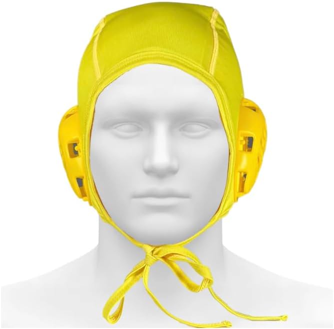 KAP7 Padded Field Player Water Polo Cap- Tuff Cap XRD- Yellow