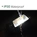 GLORIOUS-LITE 100W Flood Lights Outdoor, 8000 Lumen LED Floodlight Plug in for Outside Yard, IP66 Waterproof 6500K Bright Exterior Work Light for Garden, Garage, Equiv 500W Halogen Work Lights