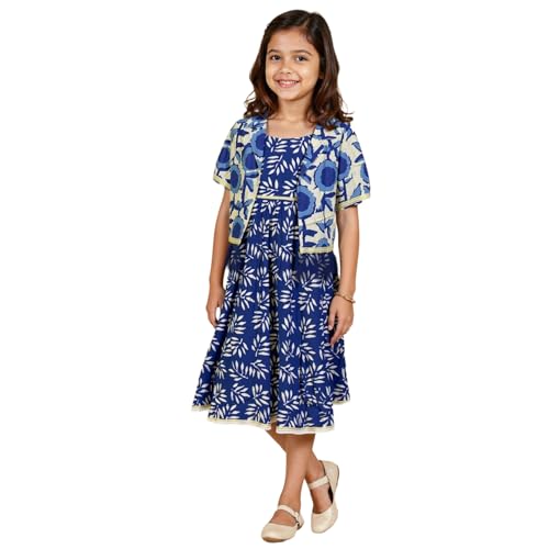 Image of Nautinati Girls Lehenga Choli Set