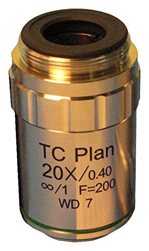 MEIJI TECHNO AMERICAMA822 Objective, Infinity/1.0, 20X, for Inverted Microscope