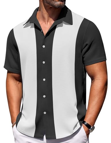 Chemise de plage homme en tissu gaufré idéale pour des vacances au soleil