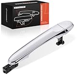 A-Premium Front Right Passenger Side Exterior Door Handle Compatible with Nissan Cube 2009-2014, Juke 2011-2017, Versa 2012-2019, Versa Note 2014-2019, Without Passive Entry, Chrome
