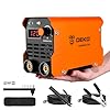 Mini Stick Welder：DEKO 120A 220V MMA ARC Welder for Home Repair, Metal Welding,DIY,Bicycle Repair,Portable Welding Machine with Adjustable Shoulder Strap for Welders