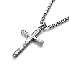 Rustic Cross Necklace