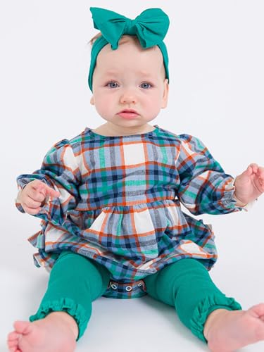 Image of RuffleButts Baby /Toddler Girls Footless Ruffled Tights