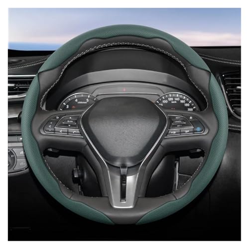 �� �ʋC���X�e�A�����O�z�C�[���J�o�[ �ɓK������ Q50 G37 Fx35 G35 Q45 Qx50 Qx60 Qx70 Ex25 Q30 Qx80 Q60 Q70 Q80 Q80 Ex35 Q50L Qx55(Green Round 3)