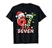Funny 67 Meme Christmas Six Seven Santa Holiday T-Shirt