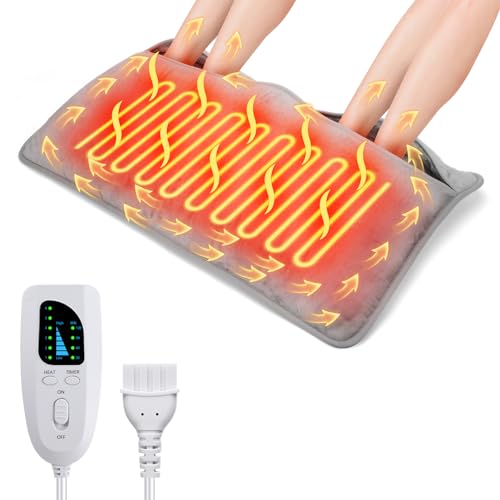 Chauffe-pieds électrique 2 en 1 : la solution thermique pour le dos et les pieds