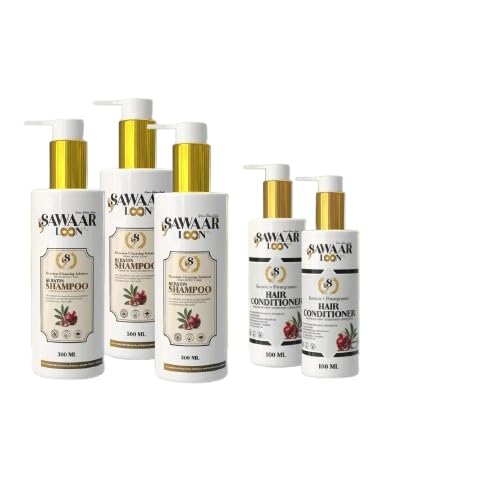 Ultimate Hair Care Kit – 3 Shampoo + 2 Conditioner Combo | Keratin, Rice Water, Argan Oil, Tea Tree Oil & Pomegranate Extract-image-27