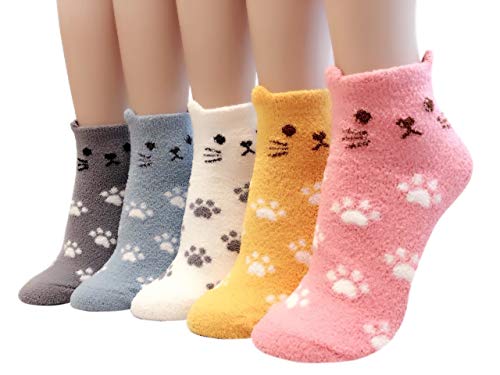 | Women Teen Girls | Cute Animal Print | Cozy Warm Soft Thermal | Great gifts