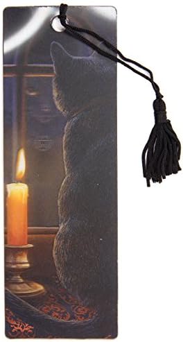 Lisa Parker 3D Bookmark - The Midnight Vigil (Black Cat with Candle)