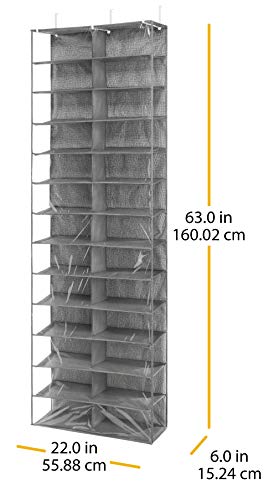 Whitmor 6283-4457 Over The Door Shoe Shelves thumb #5