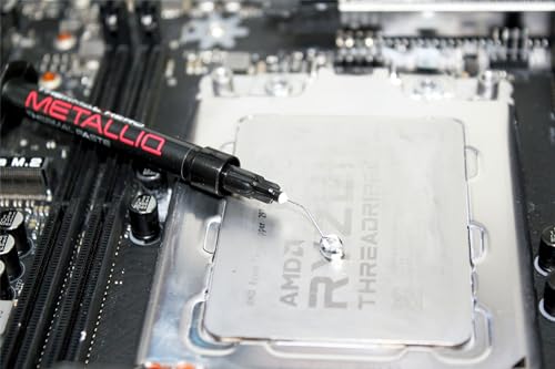 Image of METALLIQ Liquid Metal Thermal Paste (2g) for PS5, Extreme CPU & GPU Cooling, Overclocking, and Xbox - Premium Alloy Made in Germany
