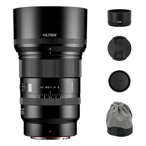 VILTROX AF 85mm F1.4 Pro Full Frame Lens for Nikon Z Mount, HyperVCM Motor
