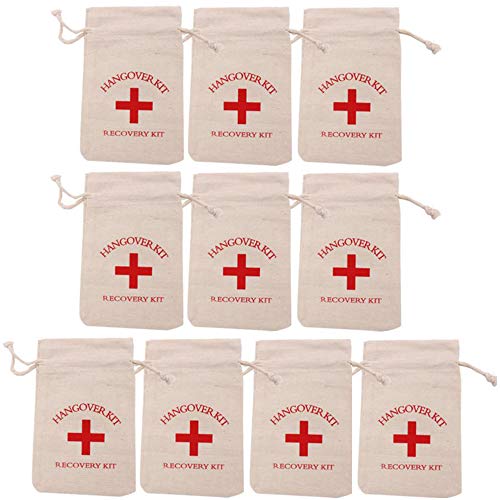 Xinlie Saco de Joyas Bolsitas de Yute, Bolsa de Tela Bolsas Sacos de Yute Bolsas de Regalo Bolsa De La Joyeria Wedding Party Favor Bolsas para Niños Fiesta de Bodas de Cumpleaños (10 PCS)