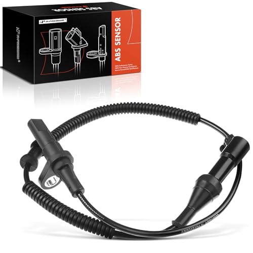 A-Premium ABS Wheel Speed Sensor Compatible with Ford Models - For Mustang 2005 2006 2007 2008 2009 2010 - Rear Driver or Passenger Side, Replace# 5R3Z2C190AA, 6R3Z2C190A