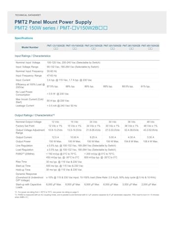 Alimentation à découpage 30V 5A 150W bloc de tension continue régulée PMT