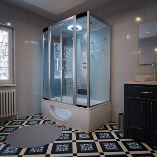 Dampfdusche Tronitechnik Duschtempel IKARIA 135x80x220cm