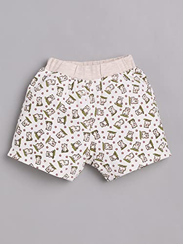 Image of BABY GO 100% Pure Cotton Kids T-Shirt &Shorts for Baby Boys (18-24 Months, BEIGE3)