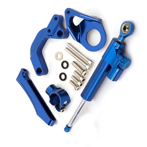 Amortisseur direction carbone Suzuki Hayabusa support usiné CNC