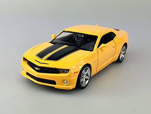 RMZ CITY Chevrolet Camaro Yellow 1:32 Die Cast, Metal Model