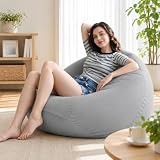 JPHomezy ビーズクッション 70*60cm けんこう あんぜん 無臭 クッション 怠け者ソファ 特大 柔らかい 疲労解消 軽量 取っ手付き 洗えるカバー 体にフィットするクッション