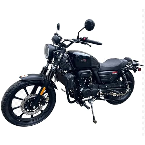 X-PRO Cruiser 300 EFI Motorcycle, 6-Speed Manual, Electric Start,18"/15" Alloy Rim Wheels!