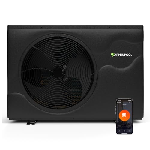 VARMINPOOL 58000BTU Smart Inverter Pro Pool Heat Pump for