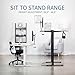 VIVO Electric Corner L-Shaped 47 x 47 in Standing Desk, Memory Height Adjustment, Light Wood Top White Frame, DESK-E1L94C