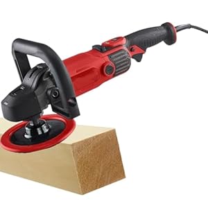 Electric Rotary Polisher/Sander Compatible with Bauer 12 Amp 7 In Variable Speed Corded Rotary Polisher/Sander (1913E-B) – Compatible with 3M, Meguiar’s, Chemical Guys, Rupes & Wolfgang Polishing Pads