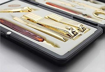 8/10pcs Stainless Steel Manicure Set Nail Care Tools Pedicure Nail Clipper Kit with Mini Finger Nail Cutter Clipper File Scissor (Size : 8PCS)