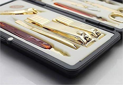 8/10pcs Stainless Steel Manicure Set Nail Care Tools Pedicure Nail Clipper Kit with Mini Finger Nail Cutter Clipper File Scissor (Size : 8PCS)