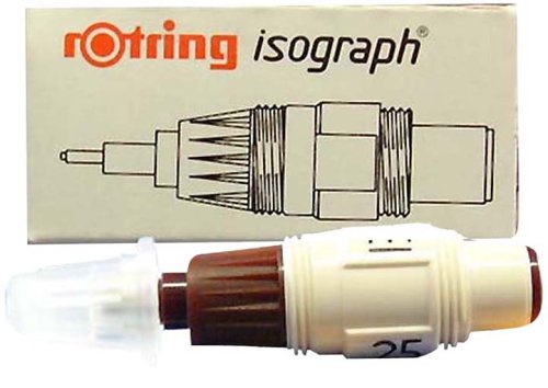 Rotring Isograph Ersatzfeder - 0,20mm Für Technische Zeichenstifte