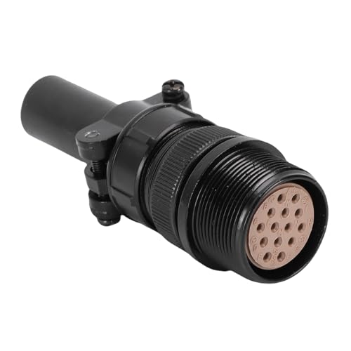 Conector Aviation Socket 14 Pin de Aleación de Aluminio YWBL-WH miniatura 7