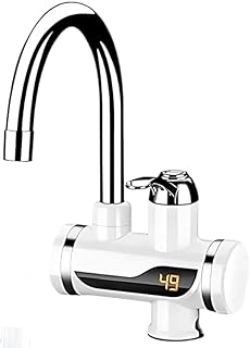 Drumstone【𝐒𝐩𝐞𝐜𝐢𝐚𝐥 𝐅𝐞𝐬𝐭𝐢𝐯𝐞 𝟏𝟓 𝐘𝐞𝐚𝐫𝐬 𝐖𝐚𝐫𝐫𝐚𝐧𝐭𝐲】Instant Tap Water Heater with LED Display | Electric Geyser for Kitchen Sink, Bathroom & Washbasin |Quick Hot & Cold Water Flow