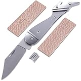 EZSMITH Lady Slipper - Slipjoint Folding Knife Kit - w/Lacewood Scales