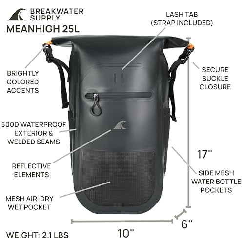 Breakwater Meanhigh 25L Waterproof Backpack