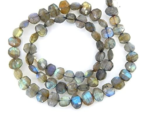 Labradorite ovale 8mm pour composer vos bracelets d'été bohèmes - 2