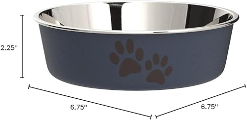 Vista 45 de Hermoso recipiente metálico Loving Pets, L, Cobre