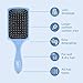 Wet Brush Paddle Detangler Hair Brush, Sky, Ultra-Soft IntelliFlex Bristles with AquaVent Design, Great For Treatment & Mask Application, Women, Men, Wet, Dry and Damaged Hair