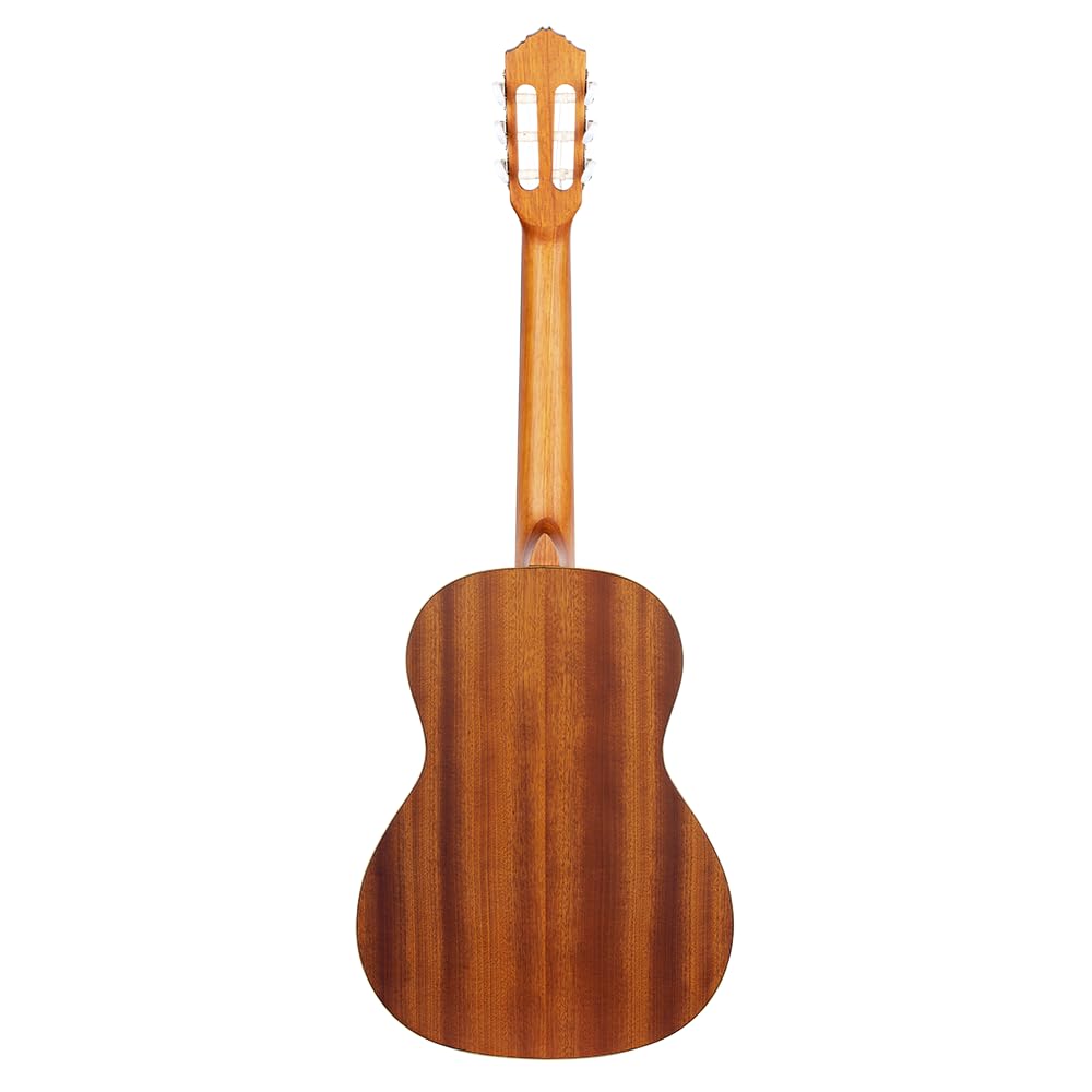 Ortega Guitars 3/4 Konzert Gitarre – Family Series – Inklusive Gig Bag – Fichte, Mahagoni, Natur (R121-3/4)