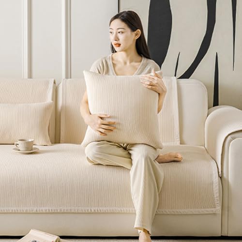 Housse de coussin de canapé antidérapante et lavable en plusieurs tailles - 7