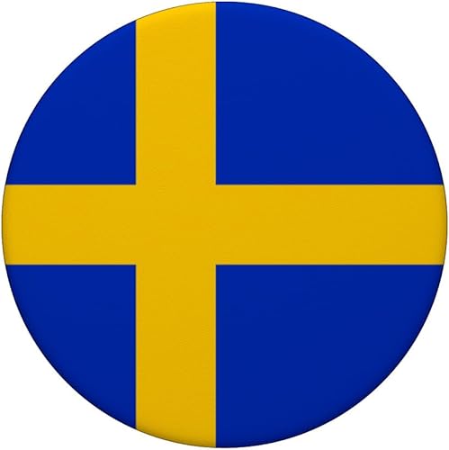 Miniatura 3 de PopGrip intercambiable con la bandera sueca