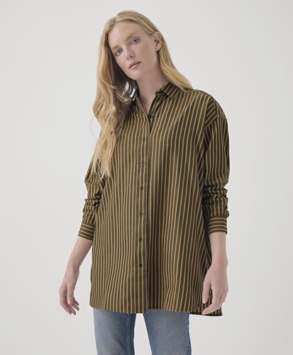 Pact Organic Cotton Women's Lightweight Oversized Shirt2