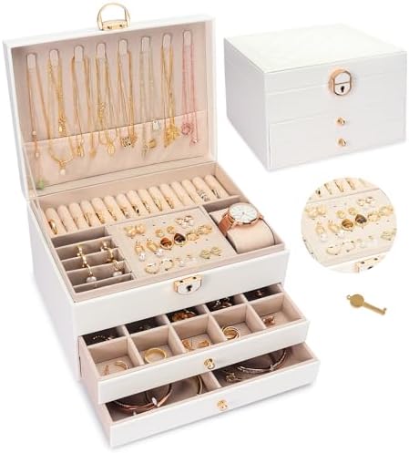 Uross Livre De Rangement Transparent Pour Bijoux, Boucles D'oreilles, Bijoux, Livre De Voyage Transparent Avec Fermeture éclair, Présentoir De Rangement Pour Colliers, Boucles D'oreilles, Bagues