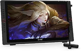 XP-PEN Artist24 Pro 23.8" Gracphic Tablet Pen Display 2K QHD Drawing Monitor with 2 Red Dials, 20 Shortcut Keys, 8192 Levels Battery-free Stylus Supports Tilt Function